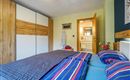 Schlafzimmer mit Bad