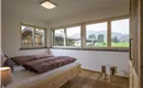 Schlafzimmer mit Blick