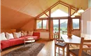 Söll_Franzlhof_Ferienhaus Wohnzimmer_Wilder Kaiser