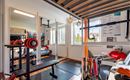 Fitness Room with Tools for Training