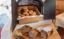Tägliche Brot und Brötchenauswahl