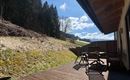Terrasse, Blick Richtung Skipiste