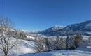Winter Aussicht auf Brixen im Thale