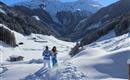 Winter bei der Ursteinhütte Kelchsau Kitzbuhl Alps