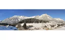 Winterpanorama Blick von der Dachterasse