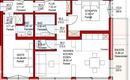Wohnungsplan 1.Etage/Gästezimmer