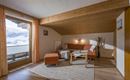 Wohnzimmer Appartement Pölven