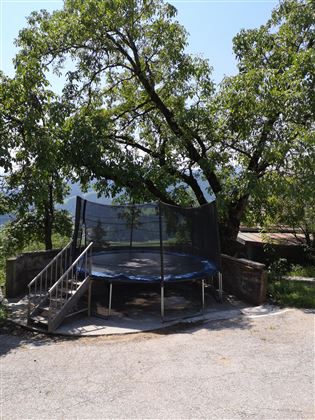 Trampolin Ferienwohnung Buchmann