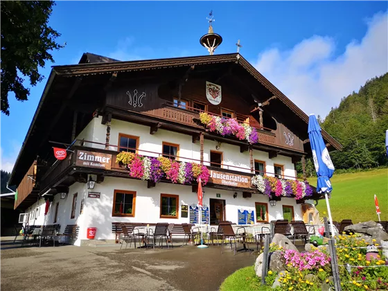 Unser Bauernhof mit Jausenstation