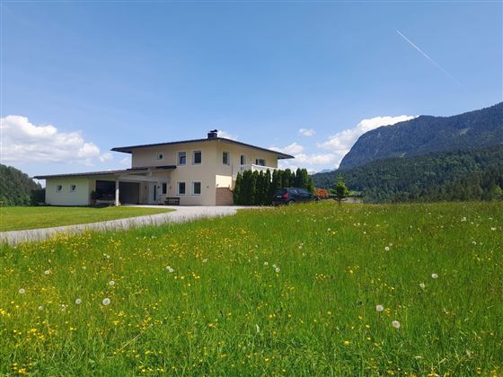 Hausansicht Villa Werlberger - mitten im Grünen / Hinterthiersee - Kufsteinerland