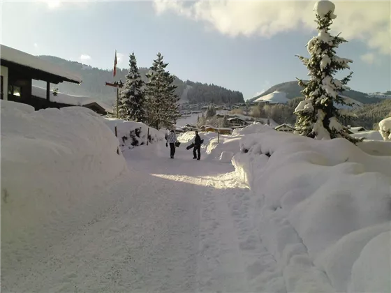 Weg zum Dorf, Ubungswiese und Hartkaiserbahn