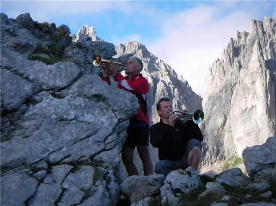 Weisenblasen im Wilden Kaiser