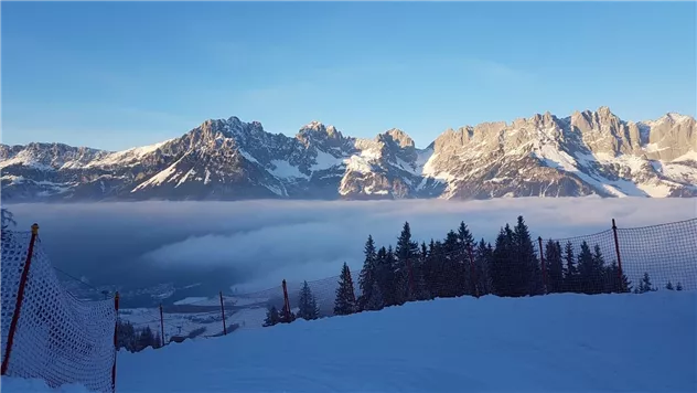 Wilder Kaiser Wolkendecke