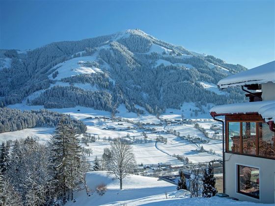Winter Aussicht auf das Chor
