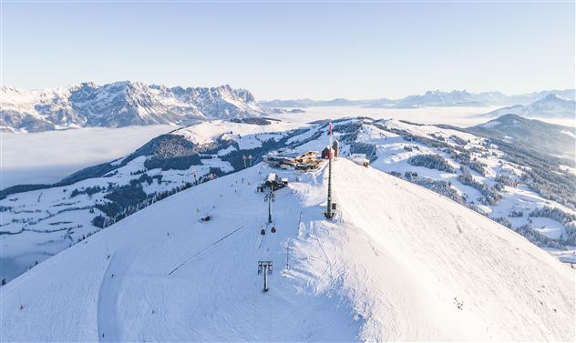 Winter Gipfel Hohe Salve 