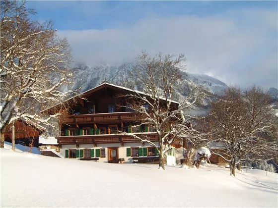 Winteransicht vom Obholzhof