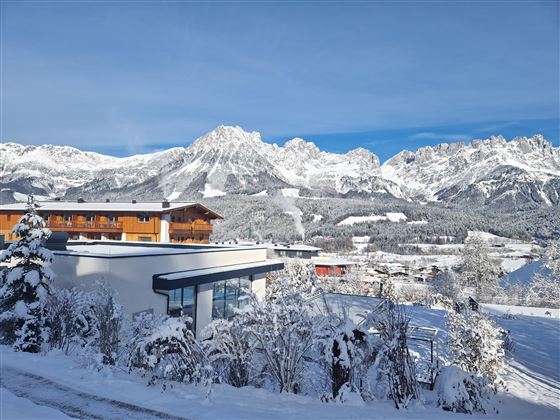 Winterpanorama mit Kaiserblick