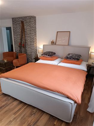 Wohnschlafzimmer Villa Greyhorn
