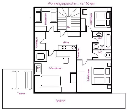 Wohnungsplan