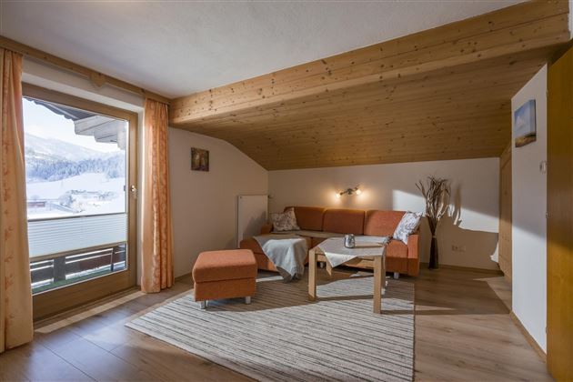 Wohnzimmer Appartement Pölven