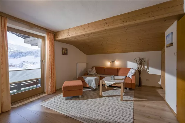 Wohnzimmer Appartement Pölven