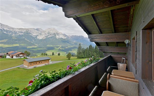 Zimmer 8 Balkon Ausblick